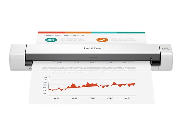 Brother DSmobile DS-640 - Sheetfed scanner - 215.9 x 1828.8 mm - 600 dpi x 600 dpi - USB 3.0