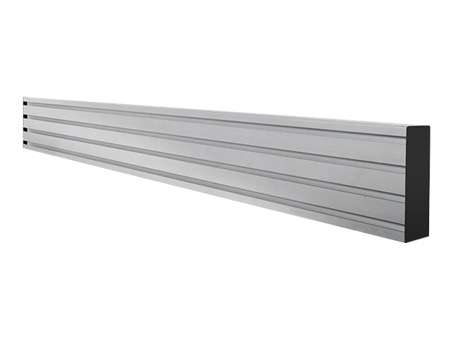 B-TECH BT8390 - Mounting component (horizontal mounting rail) - for flat panel / AV equipment - aluminium - black - wall-mountable, pole mount, column, ceiling mountable, cart mountable - for System X BT8380-JPK/B