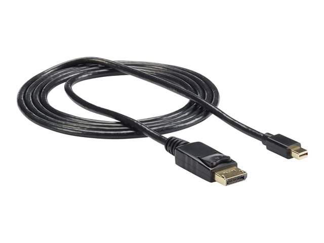 StarTech.com 10ft Mini DisplayPort to DisplayPort Cable - M/M - mDP to DP 1.2 Adapter Cable - Thunderbolt to DP w/ HBR2 Support (MDP2DPMM10) - DisplayPort cable - Mini DisplayPort (M) to DisplayPort (M) - 3 m - for P/N: CDP2MDPEC, CDP2MDPFC, CDPVDHDMDP2G, CDPVDHDMDPRG, CDPVDHDMDPSG, CDPVDHMDPDP
