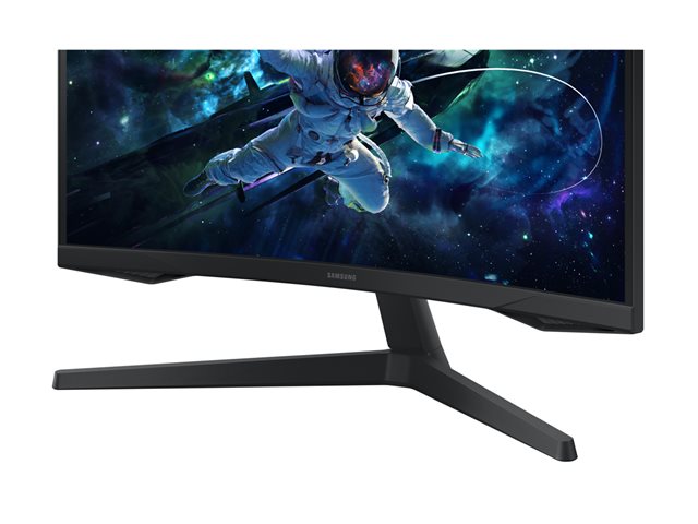 Samsung Odyssey G5 S27CG552EU - G55C Series - LED monitor - gaming - curved - 27\" - 2560 x 1440 QHD @ 165 Hz - VA - 300 cd/m² - 2500:1 - HDR10 - 1 ms - HDMI, DisplayPort - black