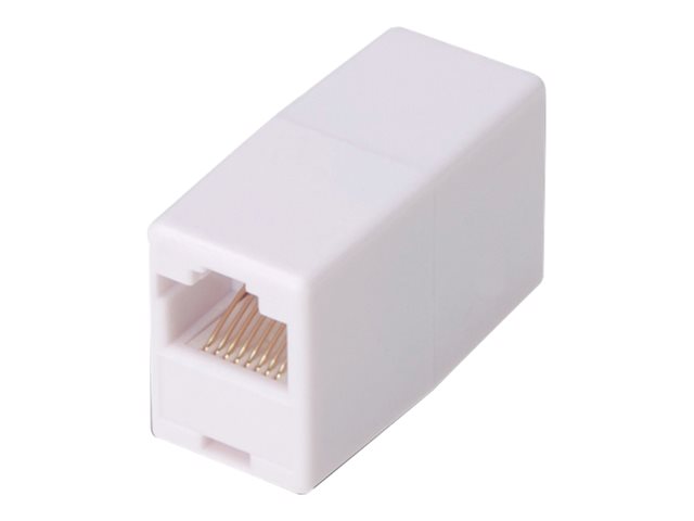 DIGITUS CAT 5E MODULAR COUPLER UNSHIELDED RJ45 TO RJ45 WHITE