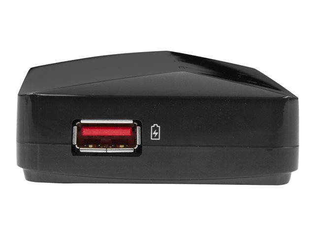StarTech.com 4-Port USB 3.0 Hub plus Dedicated Charging Port - 1 x 2.4A Port - Desktop USB Hub and Fast-Charging Station (ST53004U1C) - USB peripheral sharing switch - 4 x SuperSpeed USB 3.0 - desktop - for P/N: SDMSDRWU3AC, USB312SAT3CB, USB315CB2M, USBLT1MWS, USBLT2MBR, USBLTM1MBK, USBLTM1MWH