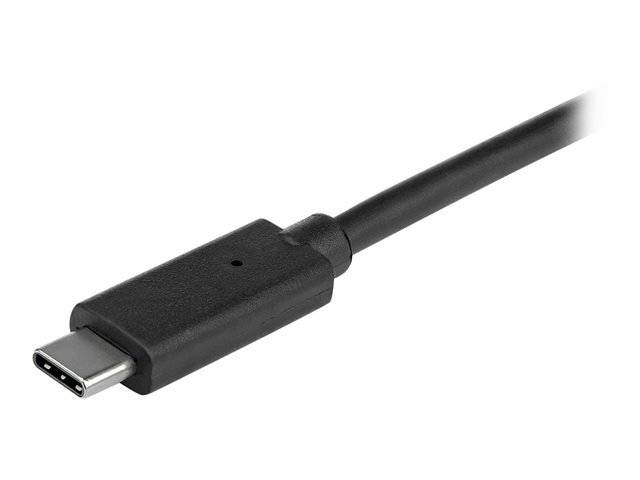 StarTech.com 4 Port USB C Hub w/ 3x USB A & 1x USB C, SuperSpeed 10Gbps USB Type-C, USB 3.1/3.2 Gen 2 Hub, USB Bus Powered, Compact USB-C to USB Adapter Hub, Portable/Laptop Hub, Aluminum - Windows/macOS/Linux (HB31C3A1CB) - Hub - 1 x USB-C + 3 x USB 3.1 - desktop - for P/N: PEXUSB321C