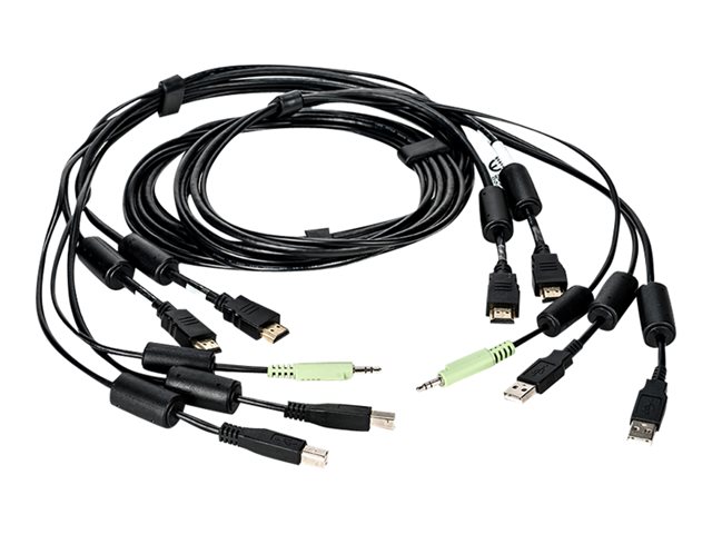 CABLE 2-HDMI/2-USB/1-AUDIO 6FT (SC945H)