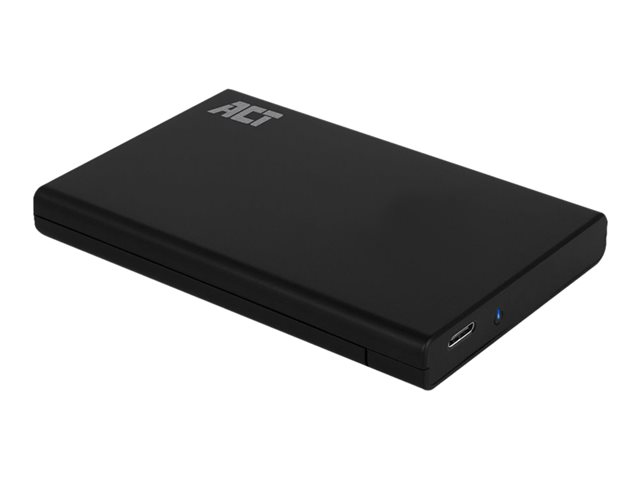 ACT AC1225 - Storage enclosure - 2.5\" - SATA - USB 3.2 (Gen 2) - zwart