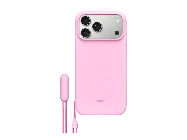 Beats iPhone 17 Pro Max Kickstand Case with MagSafe and Camera Control - Pebble Pink
