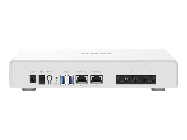QNAP QHora-301W - Wireless router 6-port switch - 10GbE - Wi-Fi 6 - Dual Band