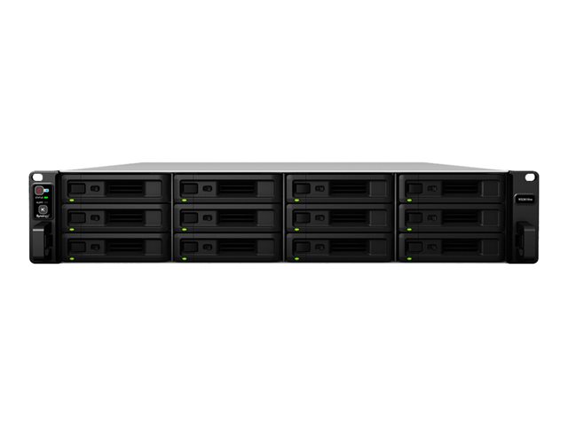 12-bay RackStation (up to 36-bay) Quad Core 2.4 GHz (turbo to 2.7 GHz) 8GB RAM (up to 64GB) 10GbE NIC support (optional)