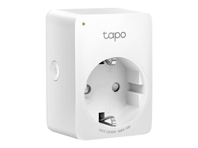 Tapo P100M V1 - Smart plug - mini - wireless - 802.11b/g/n, Bluetooth 4.2 - 2.4 Ghz