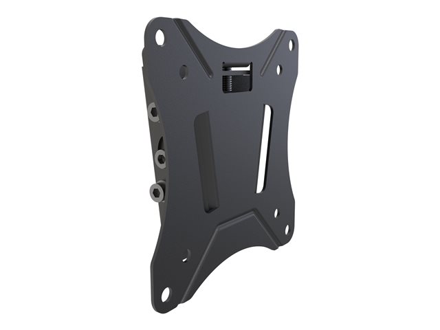 VISION Monitor Tilting Wall Mount - LIFETIME WARRANTY - fits display 10-34\" with VESA sizes 75 x 75 or 100 x 100 - tilt -3 to 12 degrees - thumbscrews used to fix display for fast assembly - landscape or portrait - SWL 25 kg / 55 lb - black
