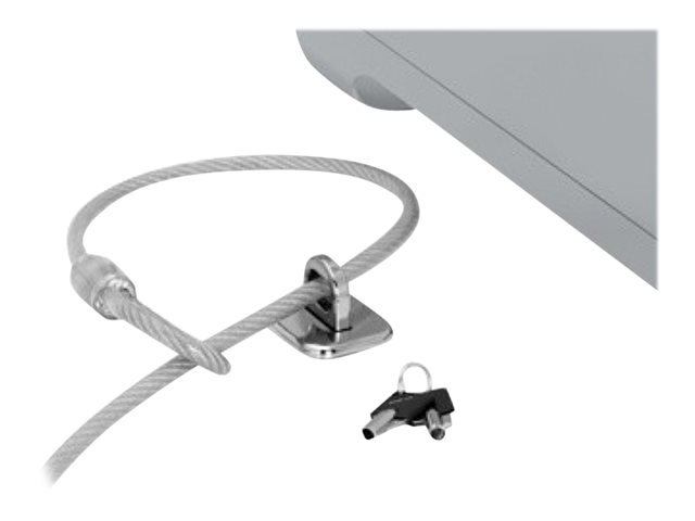 Compulocks Anchoring Point for Security Cable Locks - Security cable anchor - silver - for Compulocks iPad 10, Ledge for MacBook Air M2 2022, MacBook Air M1 2020