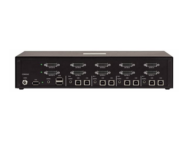 Secure 4-Port KVM Switch 2x DVI NIAP