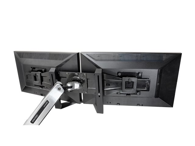 Ergotron - Mounting component (handle, dual monitor mount) - for 2 LCD displays - black - screen size: 22\"-26\" - for P/N: 45-296-026, 45-304-026