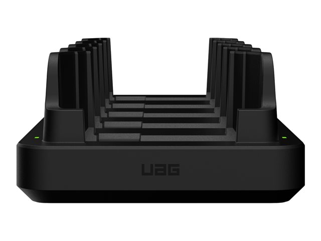 UAG Workflow 5 Slot Battery Charger w/Power supply Black