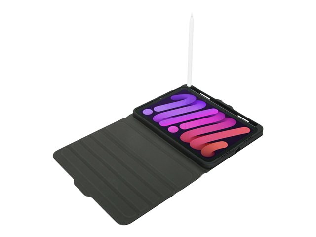 Targus VersaVu - Flip cover for tablet - black - for Apple iPad mini (6th generation)