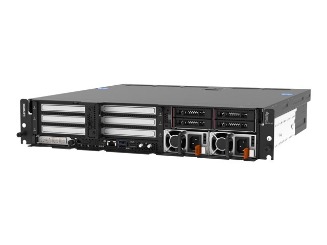 Lenovo ThinkEdge SE455 V3 7DBY - Server - rack-mountable 2U - 1-way - 1 x EPYC 8124P / up to 2.95 GHz - RAM 32 GB - SATA - hot-swap 2.5\" bay(s) - no HDD - no OS - monitor: none