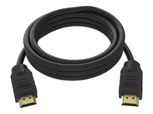 VISION Professional installation-grade HDMI cable - LIFETIME WARRANTY - 8K @ 60 Hz - HDMI version 2.1 - 48 Gbps - double shielded - gold plated connectors - HDMI (M) to HDMI (M) - outer diameter 8.0 mm - 26 AWG - 5 m - white