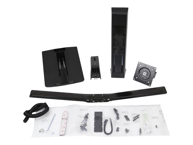Ergotron WorkFit - Mounting kit (desk mount) - for LCD display / notebook - black - screen size: up to 24\"