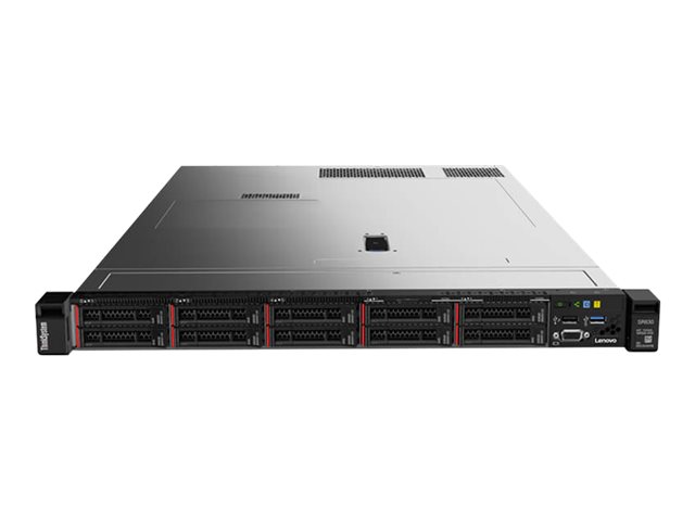 Lenovo ThinkSystem SR630 7X02 - Server - rack-mountable - 1U - 2-way - 1 x Xeon Silver 4214 / up to 3.2 GHz - RAM 16 GB - SAS - hot-swap 2.5\" bay(s) - no HDD - Matrox G200 - no OS - monitor: none