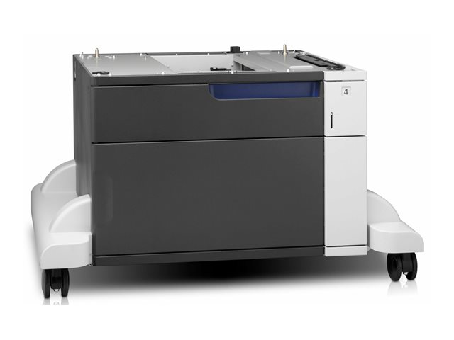HP Paper Feeder and Stand - Printer base with media feeder - 500 sheets in 1 tray(s) - for Color LaserJet Enterprise M855dn, M855x+, M855x+ NFC/Wireless direct, M855xh