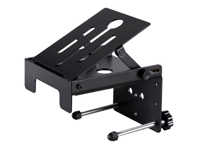 B-TECH - Mounting kit (shelf) - for video conference camera - black - on top of flat-panel