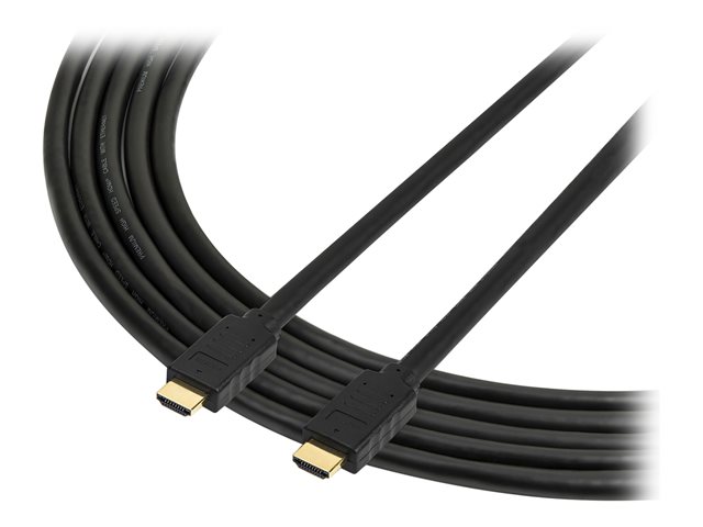 StarTech.com StarTech.com Premium Certified High Speed HDMI 2.0 Cable with Ethernet - 15ft 5m - 3D Ultra HD 4K 60Hz - 15 feet Long HDMI Male to Male Cord (HDMM5MP) - HDMI cable with Ethernet - HDMI male to HDMI male - 5 m - black - for P/N: KITBXAVHDPEU, KITBXAVHDPUK, KITBXDOCKPEU, KITBXDOCKPUK, USBC-HDMI-CDP2HD4K60