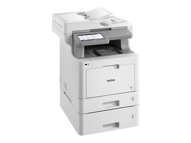Brother MFC-L9570CDWT - Multifunction printer - colour - laser - 215.9 x 355.6 mm (original) - A4/Legal (media) - up to 31 ppm (printing) - 800 sheets - 33.6 Kbps - USB 2.0, Gigabit LAN, Wi-Fi(n), USB host, NFC
