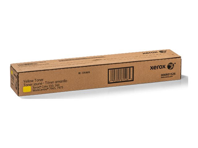 Xerox - Yellow - original - toner cartridge Sold - for Color 550, 560, 570, WorkCentre 570