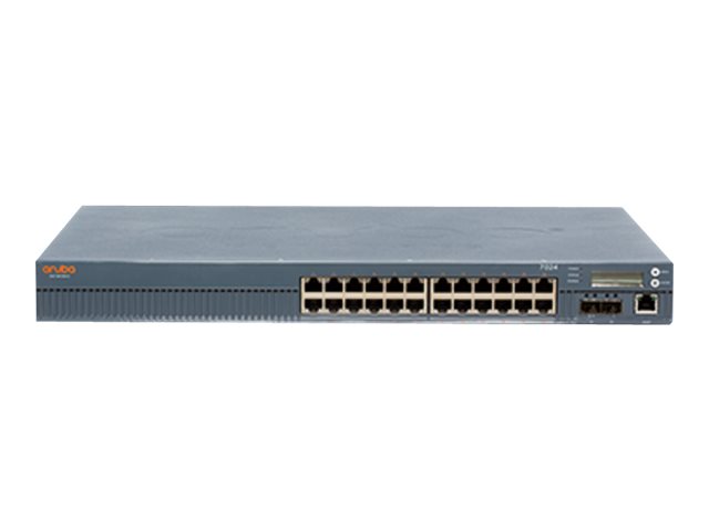 HPE Aruba 7024 (RW) Controller - Network management device - 1GbE - 1U - rack-mountable