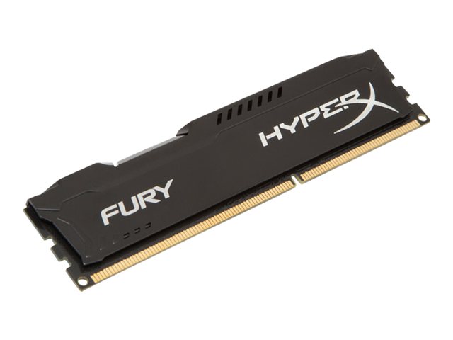 HyperX FURY - DDR3 - module - 4 GB - DIMM 240-pin - 1600 MHz / PC3-12800 - CL10 - 1.5 V - unbuffered - non-ECC - black