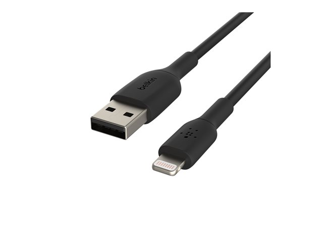Belkin BoostCharge - Lightning cable - Lightning male to USB male - 1 m - black