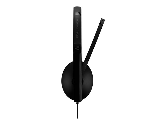 EPOS ADAPT 130T USB-C II - ADAPT 100 Series - headset - on-ear - wired - USB-C - black - Certified for Microsoft Teams, Optimised for UC