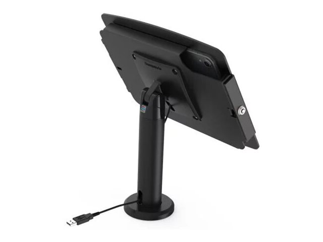 Compulocks iPad Pro 11\" (1-4th Gen) Space Enclosure Tilting Stand 4\" - Stand - for tablet - lockable - high-grade aluminium - black - desktop, surface mountable - for Apple 11-inch iPad Pro (1st generation, 2nd generation, 3rd generation, 4th generat