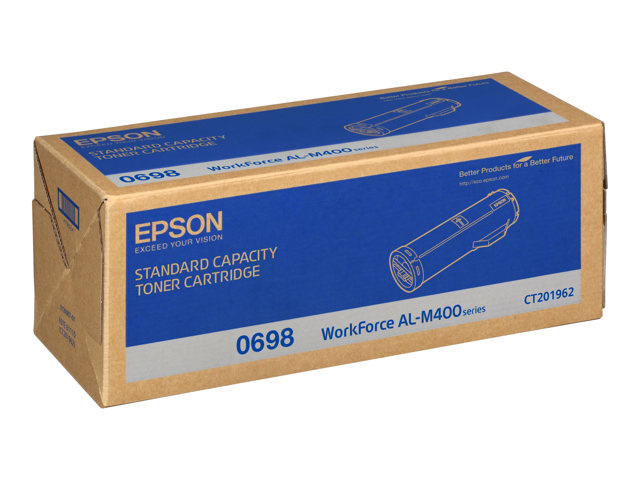 Epson - Black - original - toner cartridge - for WorkForce AL-M400DN, AL-M400DTN