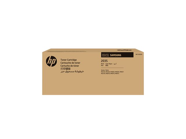 Samsung MLT-D203S - Black - original - toner cartridge (SU907A) - for ProXpress SL-M3310, M3320, M3321, M3370, M3375, M3820, M3870, M4020, M4024, M4070, M4072