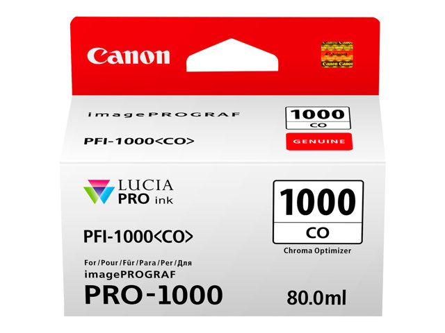 Canon PFI-1000 CO - 80 ml - chroma optimiser - original - ink tank - for imagePROGRAF PRO-1000