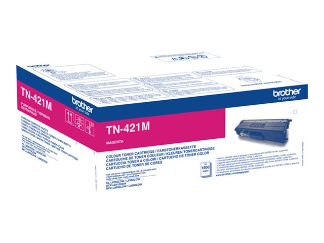 Brother TN421M - Magenta - original - toner cartridge - for Brother DCP-L8410, HL-L8260, HL-L8360, MFC-L8690, MFC-L8900