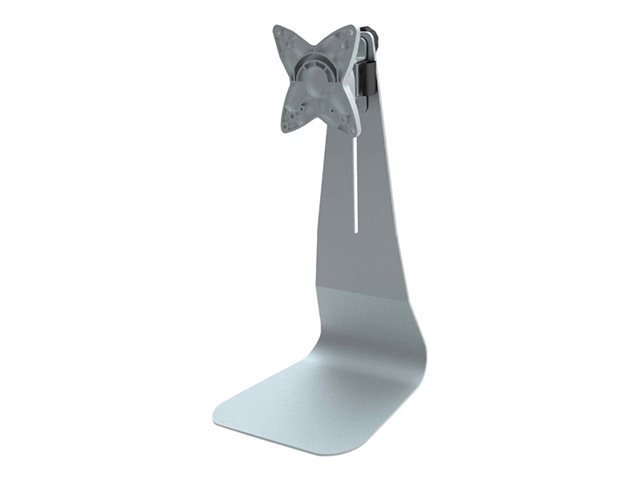 Neomounts FPMA-D800 - Stand - full-motion - for LCD display - silver - screen size: 10\"-27\" - desktop stand, desk-mountable