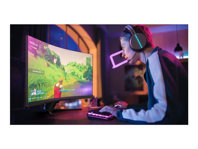 Philips Evnia 3000 34M2C3500L - LED monitor - gaming - curved - 34\" - 3440 x 1440 WQHD @ 180 Hz - Fast VA - 300 cd/m² - 4000:1 - HDR10 - 1 ms - 2xHDMI, DisplayPort - charcoal
