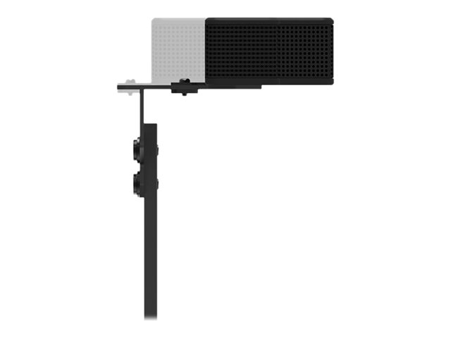 Neomounts AV1-825BL - Mounting component (camera shelf, shelf) - for video bar - steel - black - cart mountable - for P/N: FL50S-825BL1, FL50S-825WH1