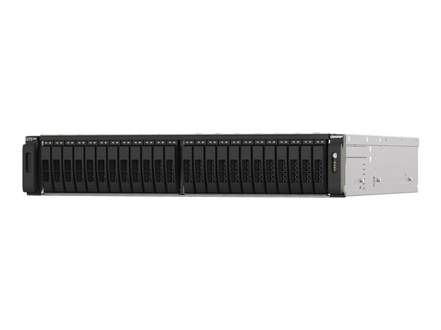 QNAP TS-H2490FU-7302P-256G - NAS server - 24 bays - rack-mountable - PCI Express 3.0 x4 (NVMe) - RAID RAID 0, 1, 5, 6, 10, 50, 60, JBOD - RAM 256 GB - 25 Gigabit Ethernet - iSCSI support