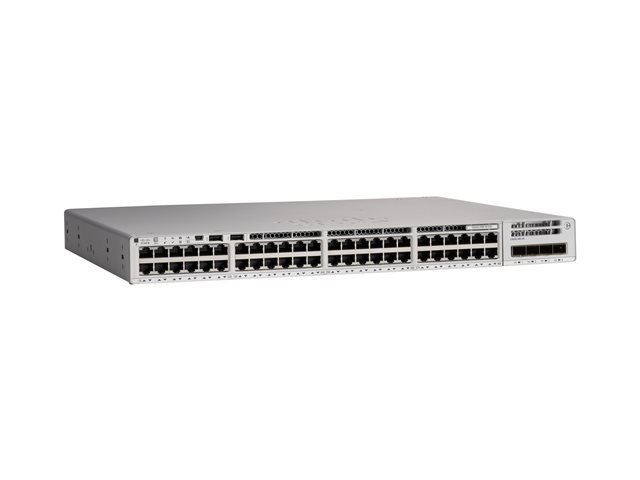 Cisco Catalyst 9200 - Network Essentials - switch - L3 - 48 x 10/100/1000 (PoE+) - rack-mountable - PoE+