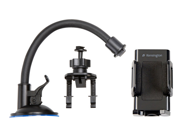 Kensington Windshield/Vent Car Mount for Smartphones - Car holder for mobile phone