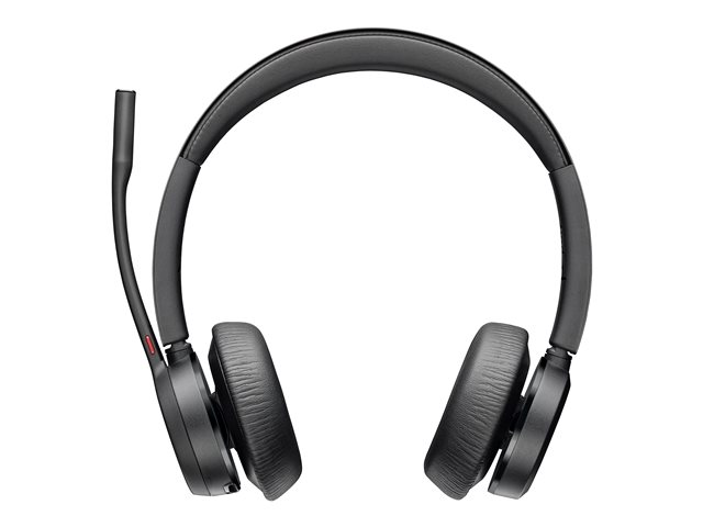 Poly Voyager 4320-M Microsoft Teams Certified Headset +BT700 dongle +Charging Stand - Replaces Poly SKU 218479-02