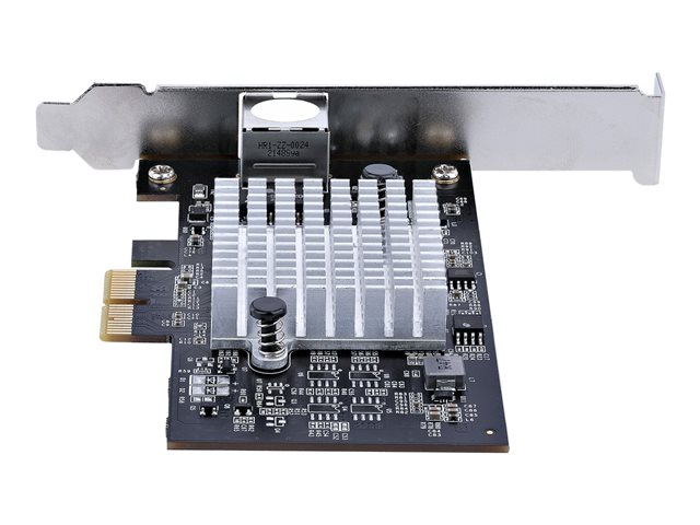 StarTech.com 1-Port 10Gbps PCIe Network Adapter Card, Network Card for PC/Server, Low Profile PCIe Ethernet Card w/Jumbo Frame Support, NIC/LAN Interface Card - Marvell AQC113CS Chipset, PXE Boot (ST10GSPEXNB2) - Network adapter - PCIe 3.0 x2 - 10 Gi