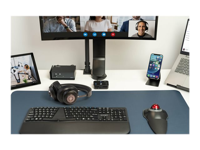 Kensington SmartFit Space-Saving Single Monitor Arm - Mounting kit - Tilt & Swivel - for Monitor - black - screen size: up to 32\" - desktop, C-clamp, grommet, desk-mountable