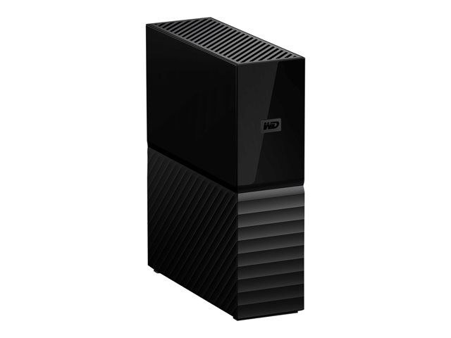 WD My Book WDBBGB0180HBK - Hard drive - encrypted - 18 TB - external (desktop) - USB 3.0 - 256-bit AES - black