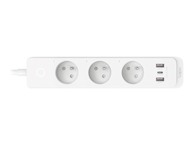 Tapo P300 V1 - Smart power strip - AC 220-240 V - 2300 Watt - Wi-Fi - input: power - output connectors: 6 (3 x power, 2 x USB, 24 pin USB-C)