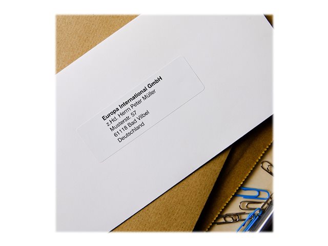 Brother DK-11201 - Black on white - 29 x 90 mm 400 label(s) (1 roll(s) x 400) address labels - for Brother QL-1050, 1060, 1110, 500, 550, 560, 570, 580, 600, 650, 700, 710, 720, 820