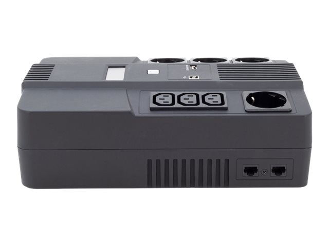 ALL-IN-ONE UPS 600VA/360W LED 12V/7AH X1 4X CEE 7/7 3X IEC C13 USB RJ45
